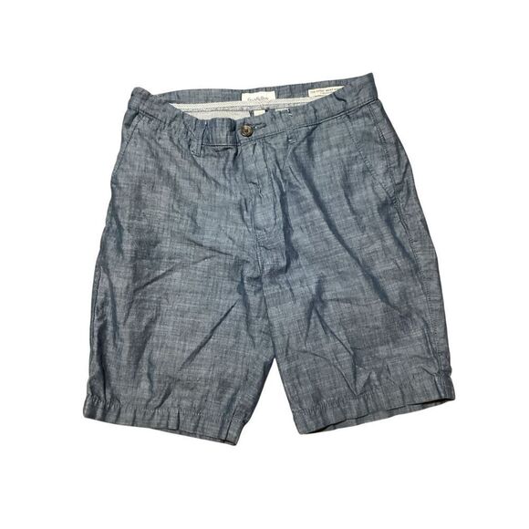 GOODFELLOWS Mens Chambray Shorts 30 - Picture 2 of 8
